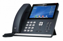 Yealink - IP telefon, 16x SIP účtů, LCD 7" 800x480pix - barevný, 29x prog. tlačítek, POE, GigE