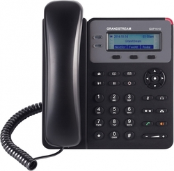 Grandstream - IP telefon, LCD, 1x SIP účet, 2 linky, 2x RJ45 Mb